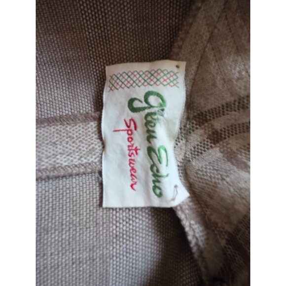 Glen Echo Sportswear Plaid Wool Womens Blazer & Wide-Leg Pants Set Size 8 - Picture 5 of 15